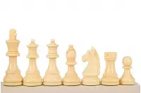 Zestaw szachowy | Figury szachowe German 5+ | Król 98 mm | Szachownica zwijana Mahoniowa